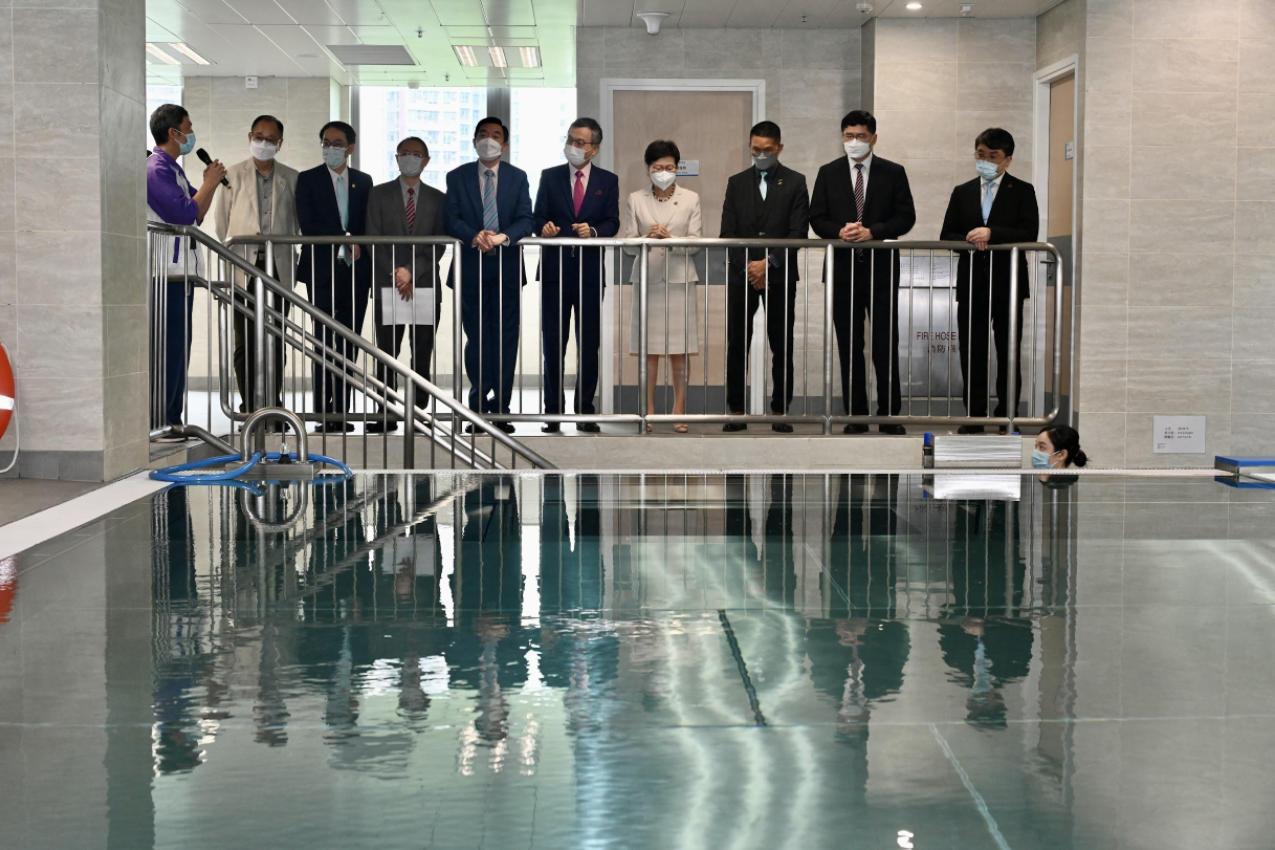 Carrie Lam inaugurates new Haven of Hope Hospital in Hong Kong (6)
