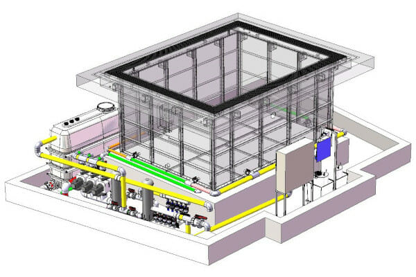 Middle-East with: Movable floor