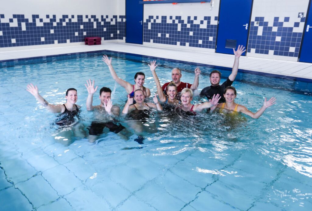 Aquatic therapy is fun