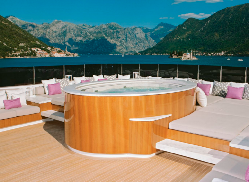 Trinity Carpe Diem Custom Yacht Spa