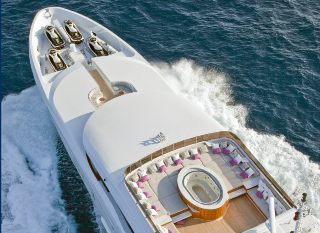 Trinity Carpe Diem Custom Yacht Spa